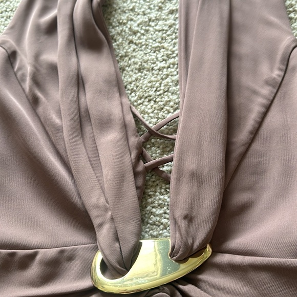 Bebe Holter dress in size medium excellent condition only worn once. - Picture 2 of 5